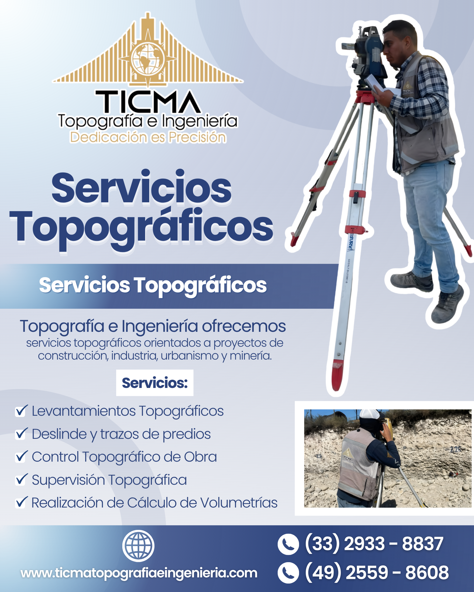 TICMA: Levantamiento topográfico con drones y estaciones totales