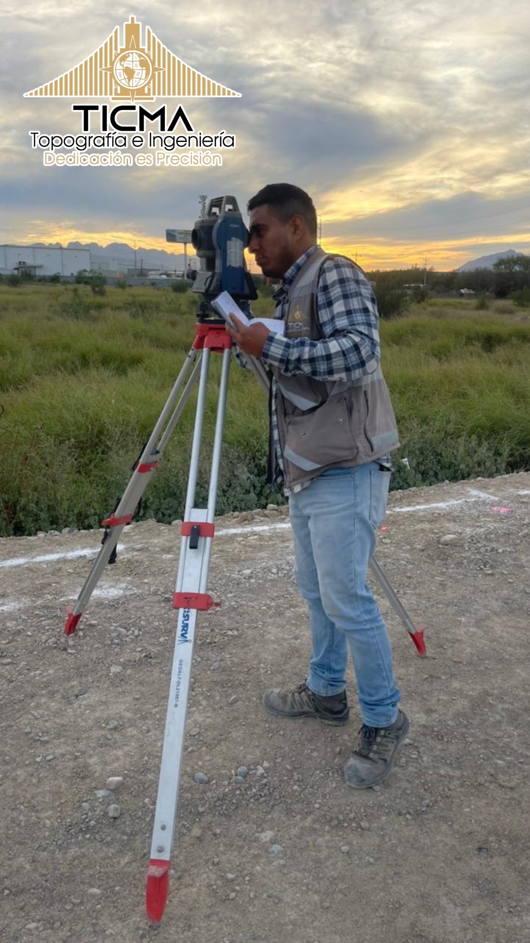 Servicios de topografía en minería